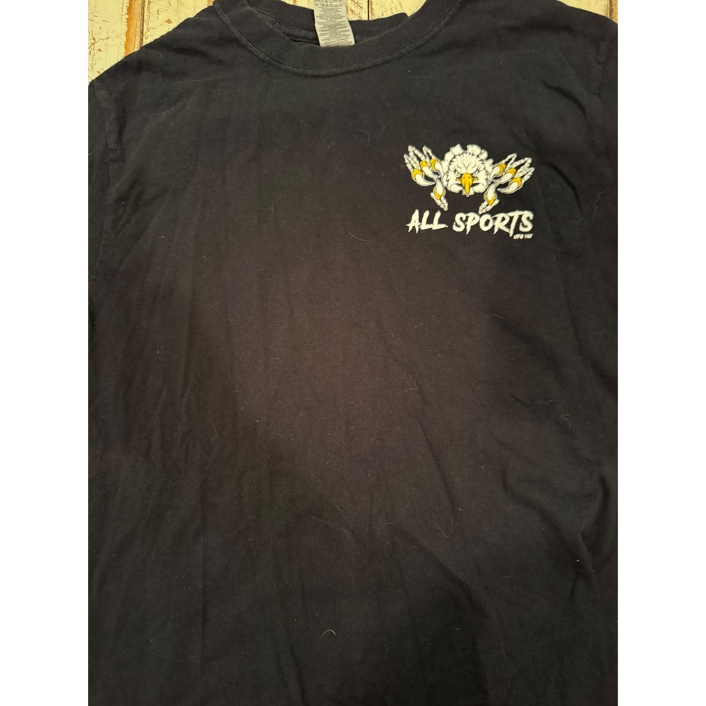 All Sports MFG Inc Golf Cart Lift Kits Eagle Graphic Tee Black Kids Small